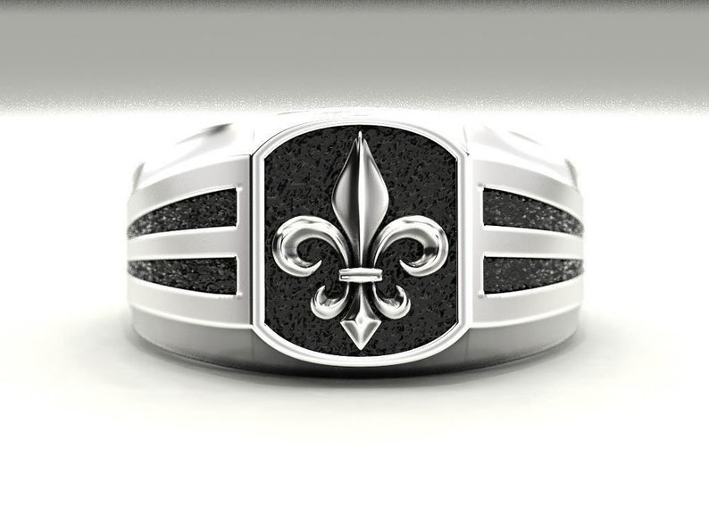 Bague Fleur de Lys Varouxi Argent 925 image 3