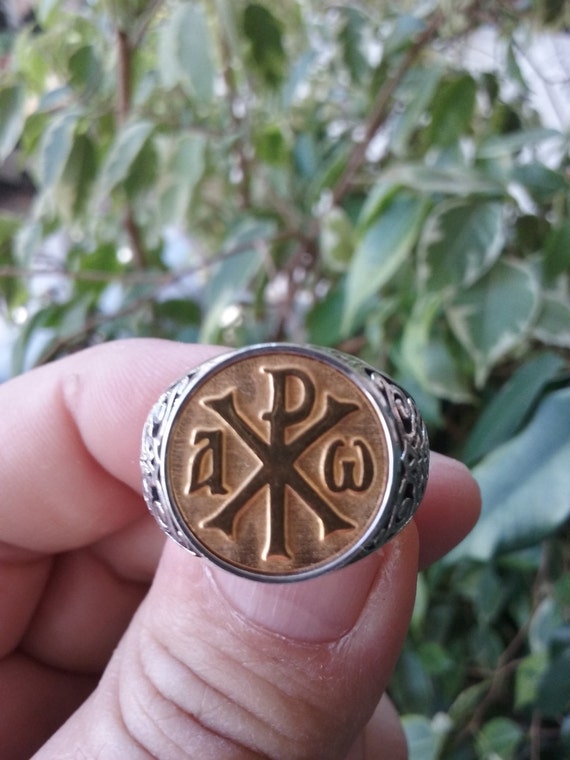 Chi rho ring best sale