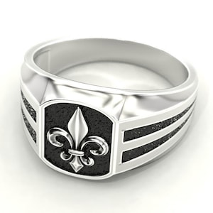 Bague Fleur de Lys Varouxi Argent 925 image 2