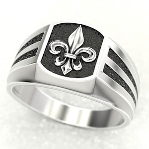 Bague Fleur de Lys Varouxi Argent 925 image 1