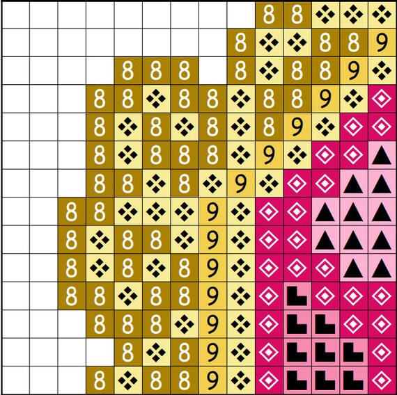 My Little Pony Elements Of Harmony Cross Stitch Pattern Pdf Etsy