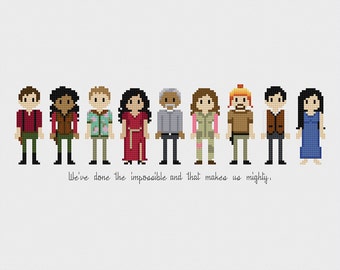 Firefly/Serenity Gang Cross Stitch Pattern PDF Instant Download