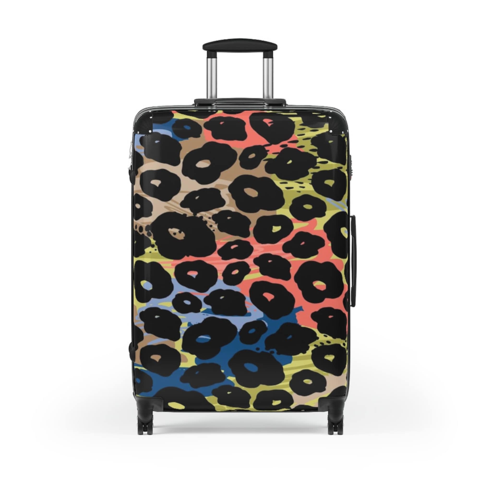 Discover The Wild Leopard Suitcase