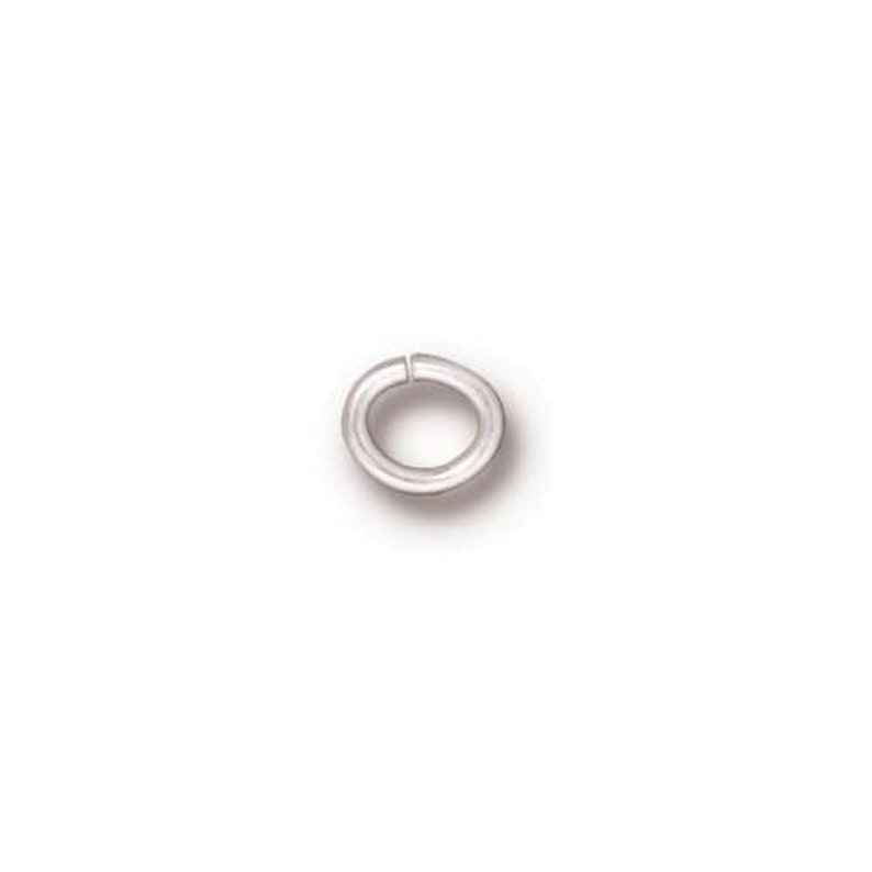 TierraCast Medium Oval Jump Ring 20 Gauge 4x3mm ID sold per 20 pack all finishes