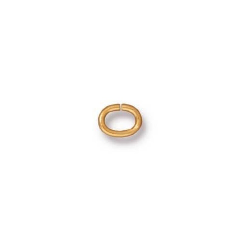 TierraCast Medium Oval Jump Ring 20 Gauge 4x3mm ID sold per 20 pack all finishes