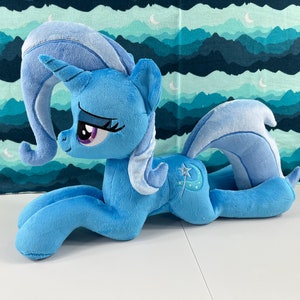 CUSTOM Flirty Trixie Laying Pony Plush