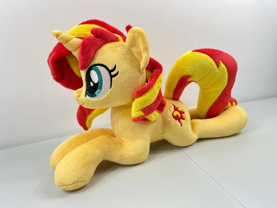 CUSTOM Sunset Shimmer Laying Pony Plush - Etsy Israel