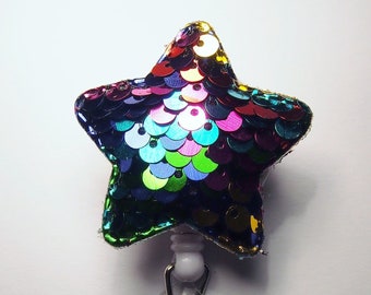 Rainbow Star Badge Reel