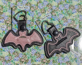 Pink Bat Aldi Quarter Keychain Holder