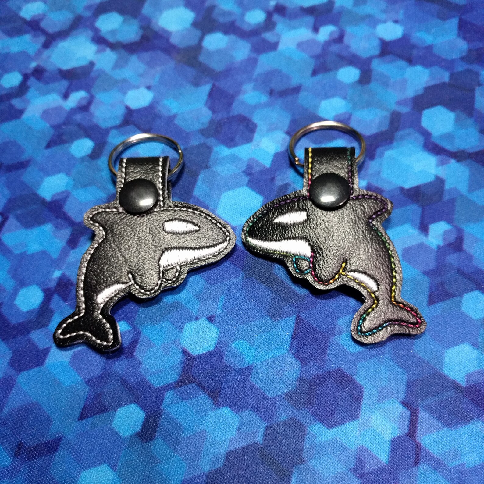 Killer Whale Keychain Orca Keychain love of Whale Whale Etsy