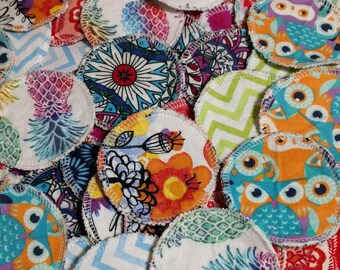 Face Cleaners Rounds | Face pads| Toner pads | Cosmetic rounds | Makeup remover |Cotton facial | Eco friendly | Zero Waste | Cloth wipes