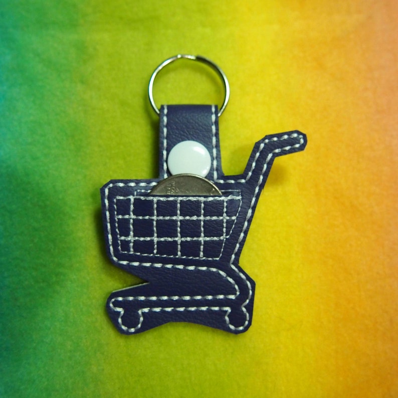 Aldi Quarter Keeper Aldi Keychain Quarter Holder Cart Coin Key Etsy