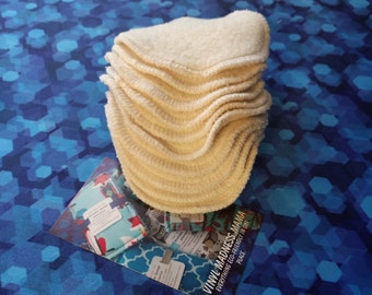 Organic Cotton Facial rounds | Cotton Sherpa | Make Up Remover Pads Facial Care (several different amounts to choose from) Facial Wipes