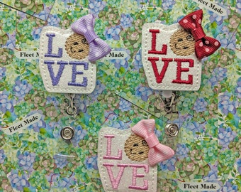 Love Baby Badge Reel