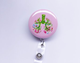 Lungs Badge Reel