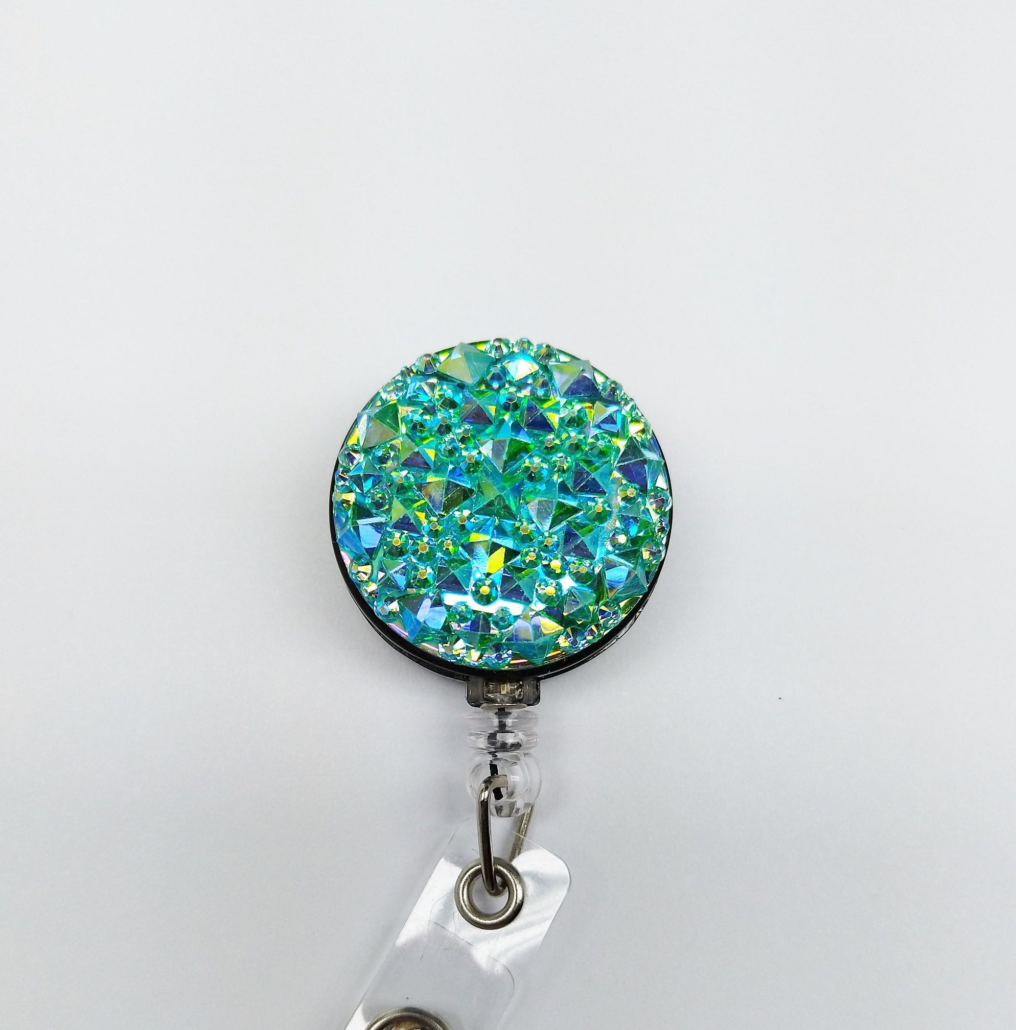 Cute Badge Reel Fancy Badge Reel Retractable Geo Badge Reel Etsy