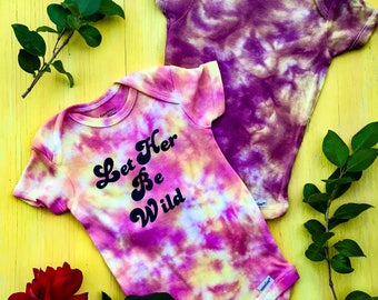 Let Her Be Wild Onesie