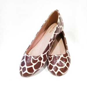 giraffe print flats