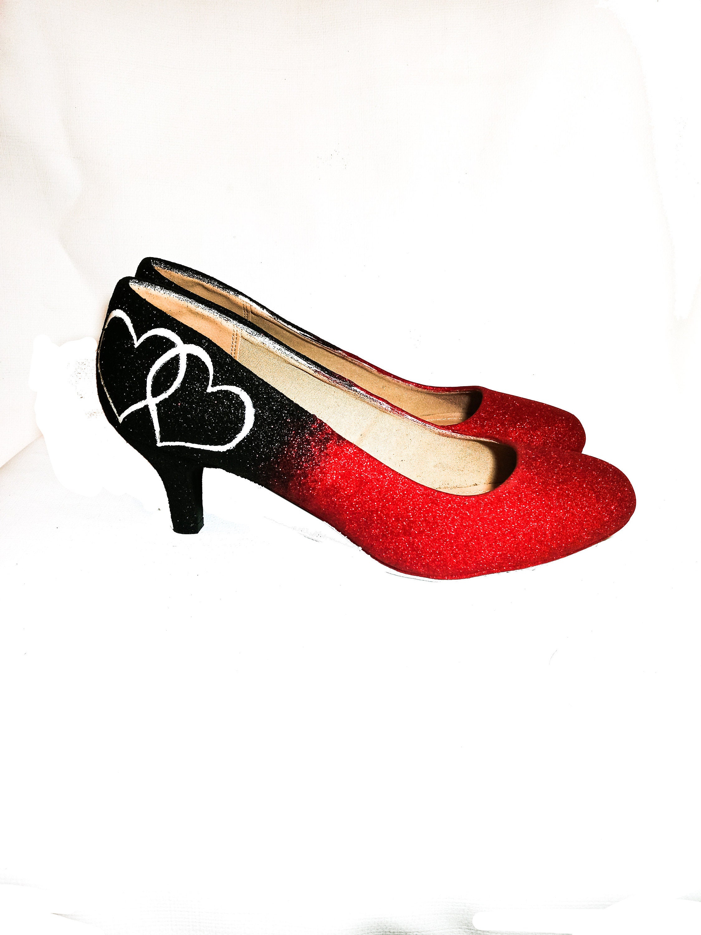 Red Glitter Sole Shoes High Heel Pumps Party Heels Prom Pumps -  Norway