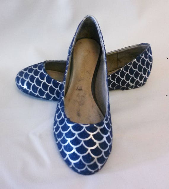 blue sparkly shoes for wedding