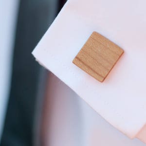 Wood Cuff Links - Maple