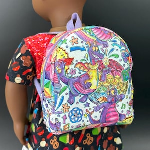 18 inch doll clothes dress for dolls 18 doll dress outfit for doll dress up  for girls doll clothing doll backpack accessories doll dress