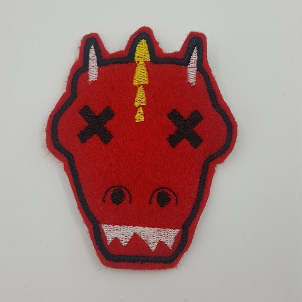 Dragon Slayer DnD Achievement Embroidered Patch