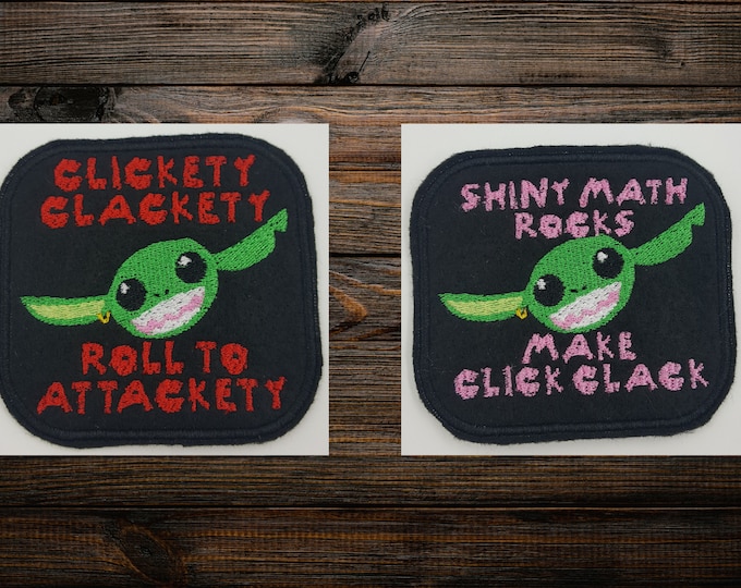 Dice Goblin Embroidered Morale Patch