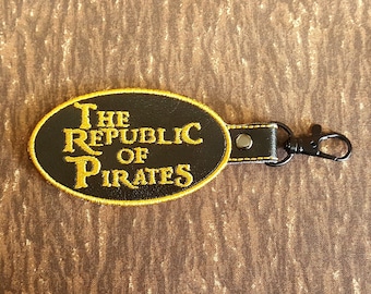 The Republic of Pirates Keychain - Sail the High Seas