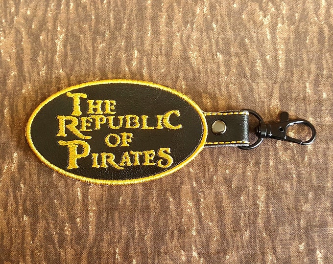The Republic of Pirates Keychain - Sail the High Seas