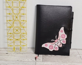 Pixelated Moth Monster Medium Composition Notebook Cover