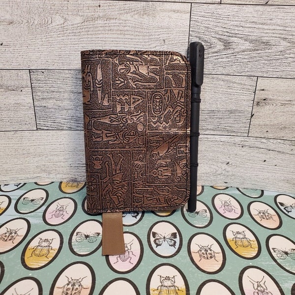 Hieroglyphs Journal, Miniature Composition Egypt Notebook, Mini Comp Pocket Notepad