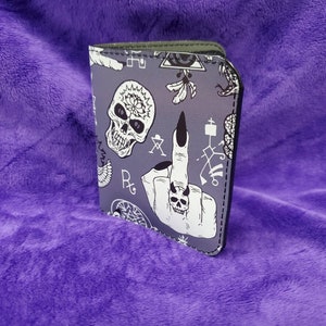 Cartera gótica Billfold, Witchy bifold,
