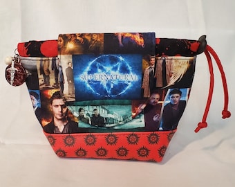 Monster Guys DiceBag, Realistic TTRPG Accessory, Dungeons and Dragons Dice Pouch, Cute Coin Pouch rocknroll
