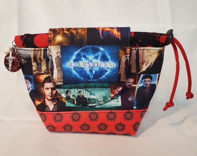 Monster Guys DiceBag, Realistic TTRPG Accessory, Dungeons and Dragons Dice Pouch, Cute Coin Pouch rocknroll