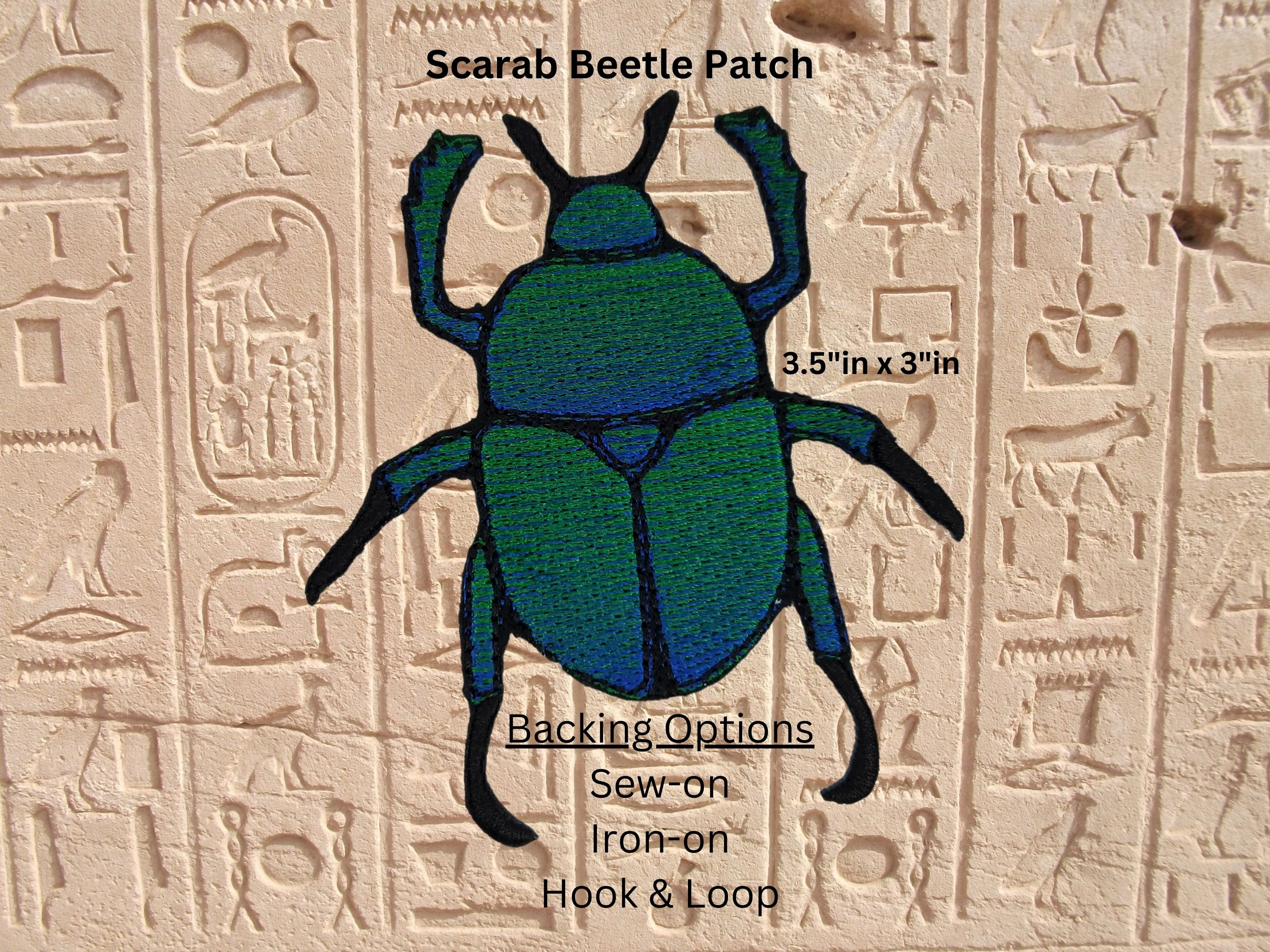 Egyptian Scarab Patches Egyptian Scarab Patches