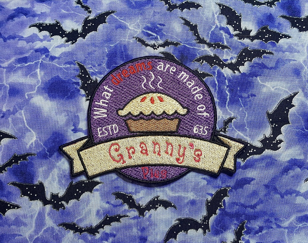 Curse of Strahd Granny's Pies Patch Fully Embroidered Dnd Etsy
