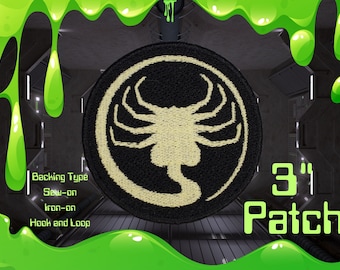 Facehugger Embroidered Alien Felt Patch Science Fiction Xeno Sci-Fi