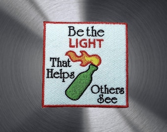 Be the Light that Helps Others See - Embroidery Magnet