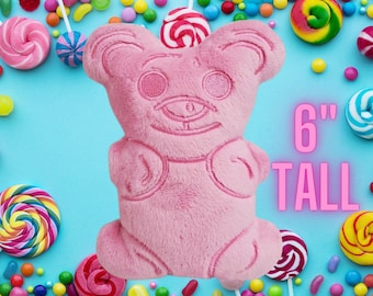 Pink Candy Bear, Stuffy, Plush Bear
