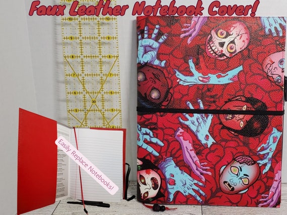 The Undead Cerebrum Journal, Composition Horror Notebook, Bloody Gore Comp Notepad Cover