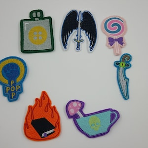 Mighty No, Imperative Roll Embroidered Patches, Perfect for Critters and DnD Fans