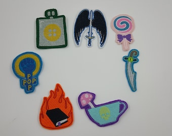 Mighty No, Imperative Roll Embroidered Patches, Perfect for Critters and DnD Fans
