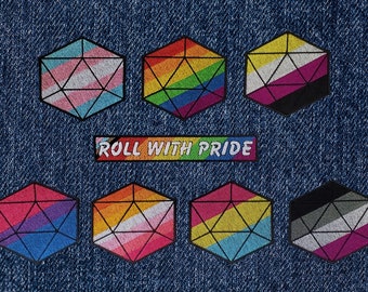 Roll With Pride Mix N match Patches