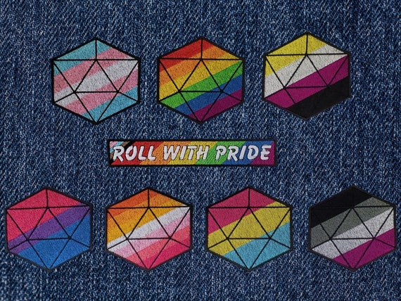 Roll With Pride Mix N match Patches