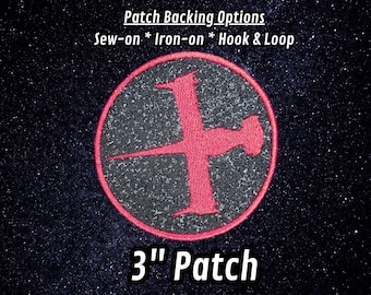 Galactic Cowboy Spaceship Patch - Out-of-this-world Iron-on Applique, Anime Patch