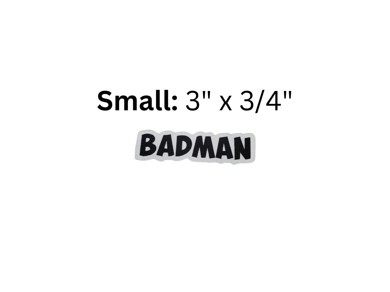 Badman Anime Meme Label Patch - Etsy