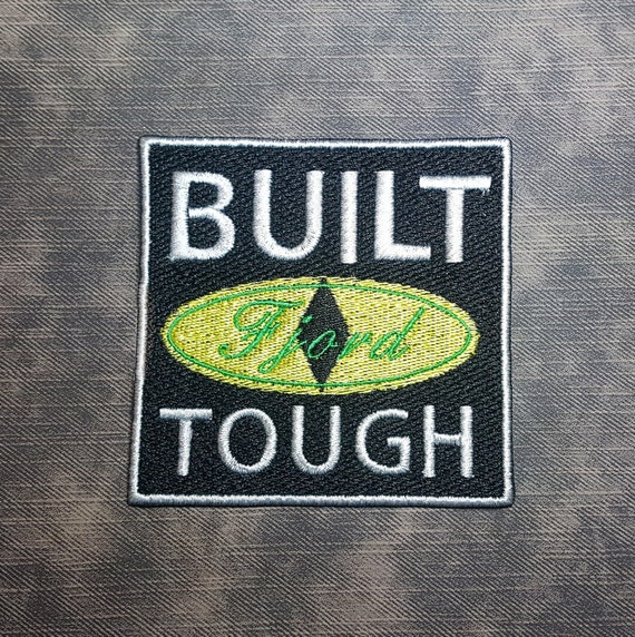 Built Tough CR-Inspired Fully Embroidered Patch, Half-Orc Warlock Paladin, Captain Tusk Tooth, Popular DnD Web Series, Perfect for Cosplay