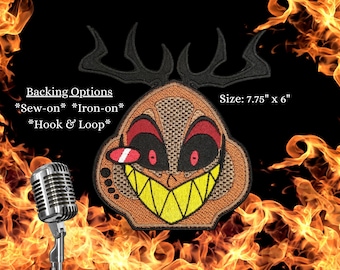 Radio host Demon HH Inspired patch, Old time Radio Host, Perfect for Bags, Purses, and Jackets