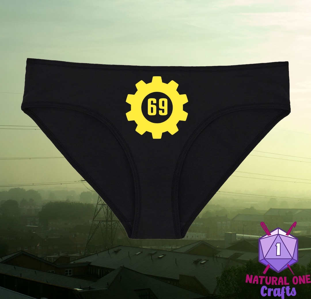 Vault 69 Video Game Underwear, Nerdy Dainty & Dangerous Panties